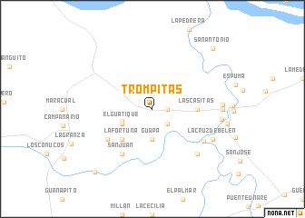 map of Trompitas