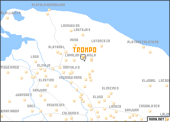 map of Trompo
