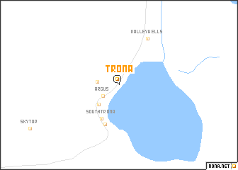 map of Trona
