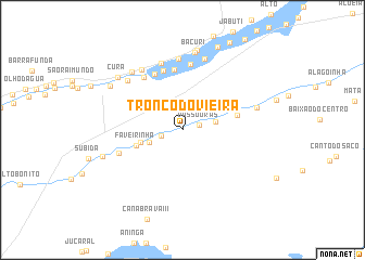 map of Tronco do Vieira