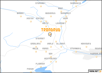 map of Trondrud