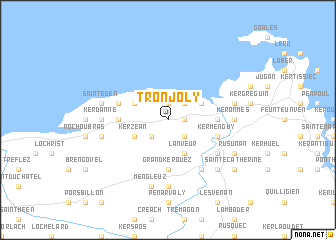 map of Tronjoly