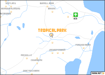 map of Tropical Park