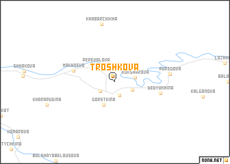 map of Troshkova