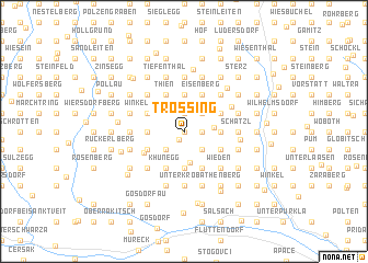 map of Trössing