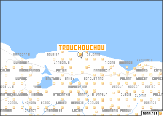map of Trou Chouchou