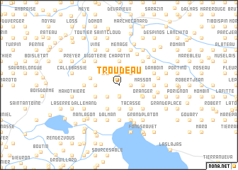 map of Trou dʼEau