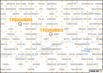 map of Trou-du-Bois