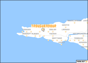 map of Trouguennour