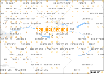 map of Trou Malbrouck