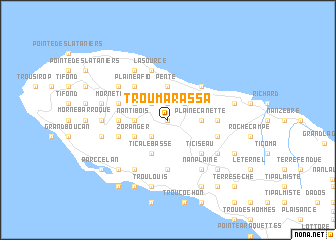 map of Trou Marassa