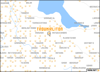 map of Trou Mirliton