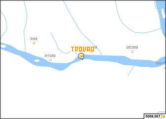 map of Trovão