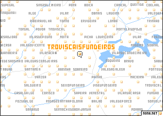 map of Troviscais Fundeiros