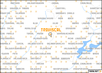 map of Troviscal