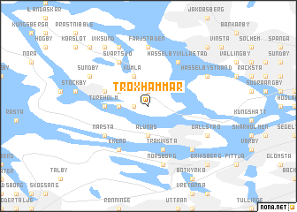 map of Troxhammar