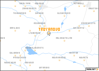 map of Troyanovo