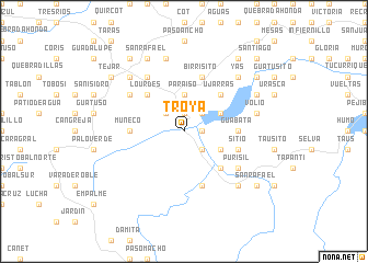 map of Troya