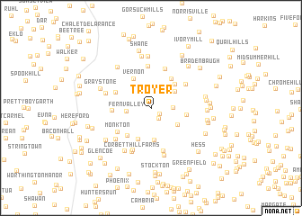 map of Troyer