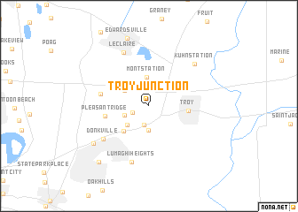 map of Troy Junction