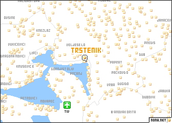 map of Trstenik