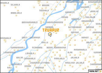 map of Truapur