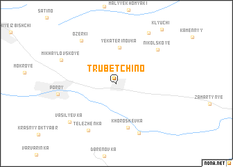 map of Trubetchino