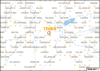 map of Trubia