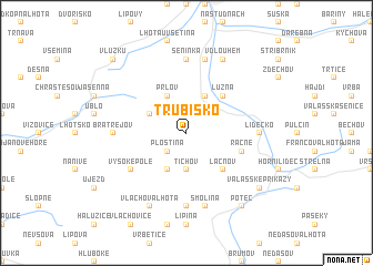 map of Trubisko