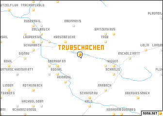 map of Trubschachen