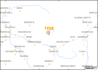 map of Trub