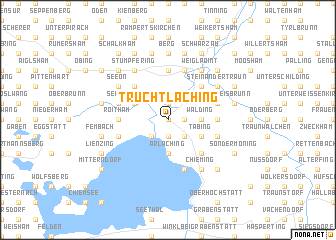 map of Truchtlaching