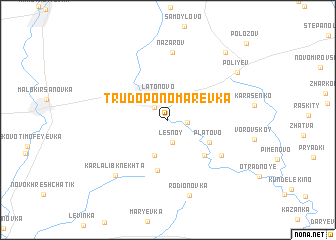 map of Trudo-Ponomarëvka