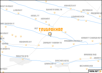 map of (( Trud Pakhar\