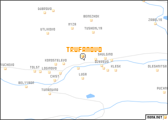 map of Trufanovo