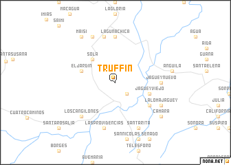 map of Truffín