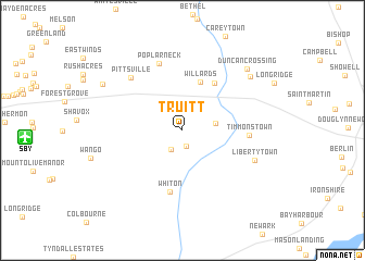 map of Truitt