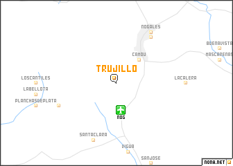 map of Trujillo