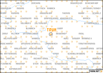 map of Trum
