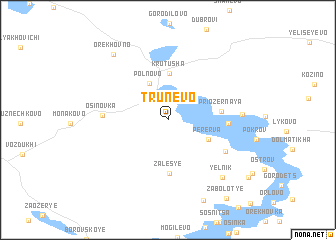 map of Trunëvo