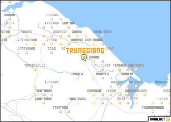 map of Trung Giang