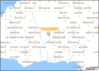 map of Truro Pen