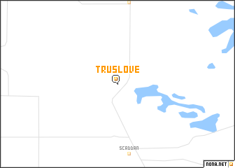 map of Truslove