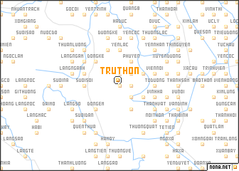 map of Trù Thôn