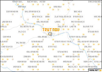 map of Trutnov