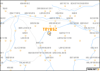 map of Trybsz