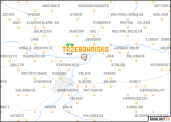 map of Trzebownisko