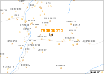 map of Tsabaurta