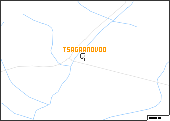 map of Tsagaan Ovoo