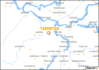map of Tsamat Ga